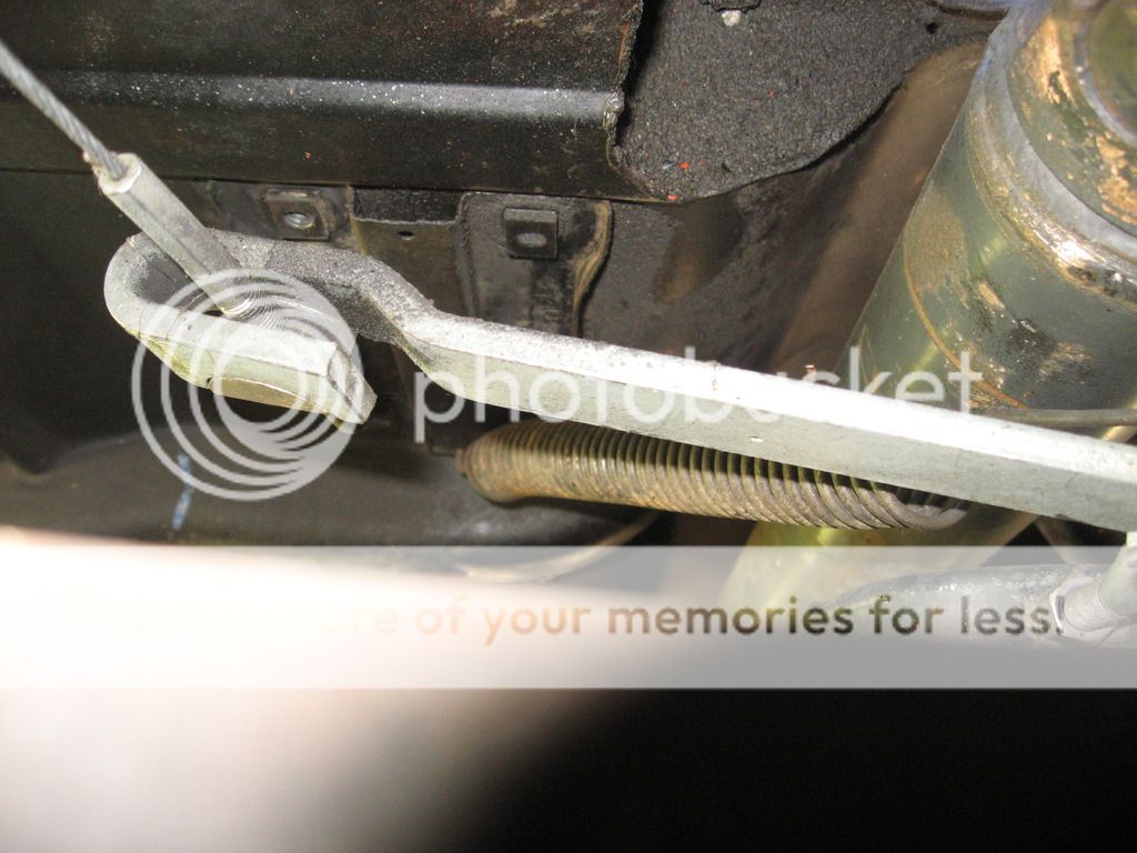 HK Monaro hand brake return spring location Holden Technical Talk